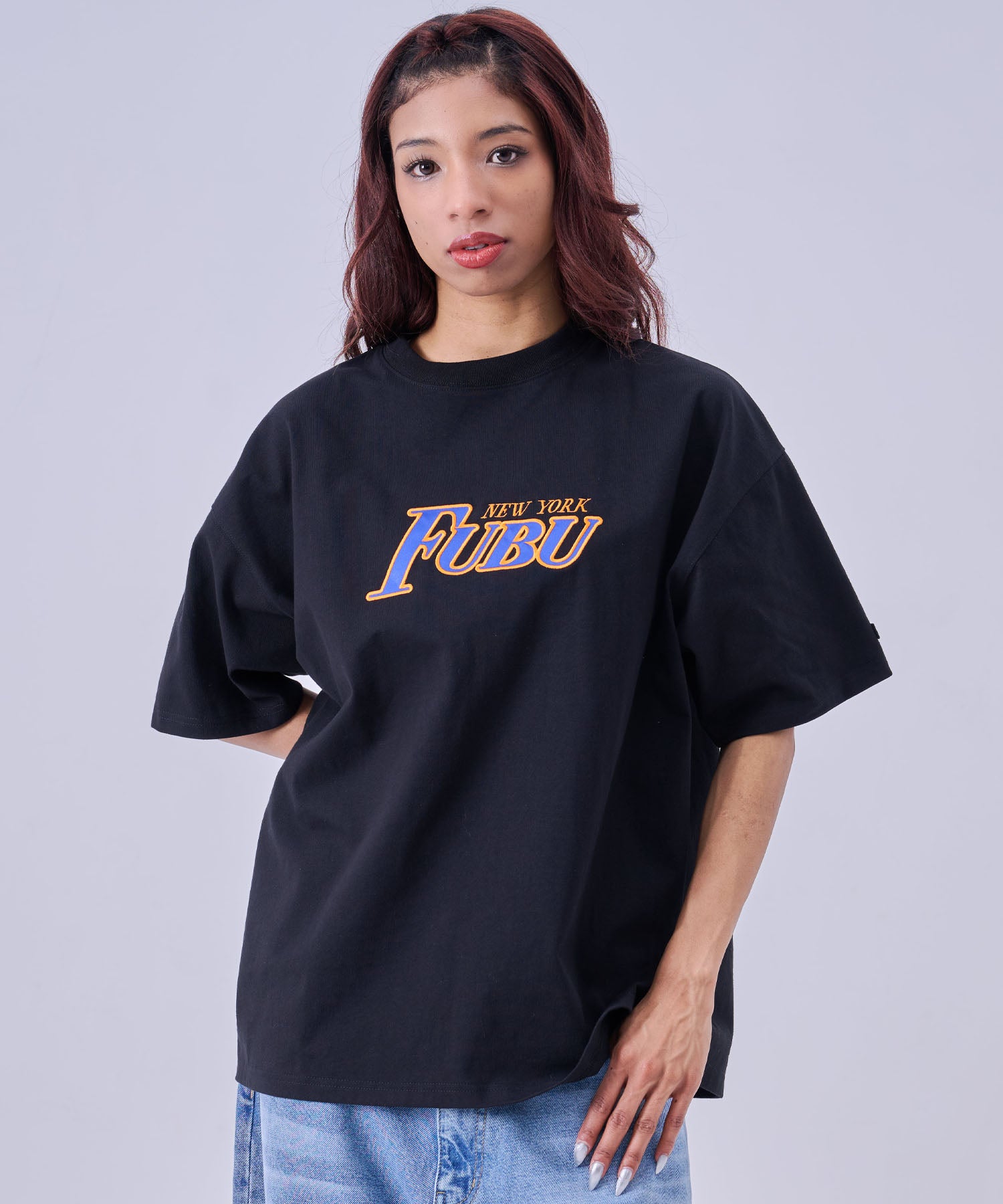 FUBU フブ パッチTシャツ。FUBUはアメリカの代表的なHIPHOP FASHION