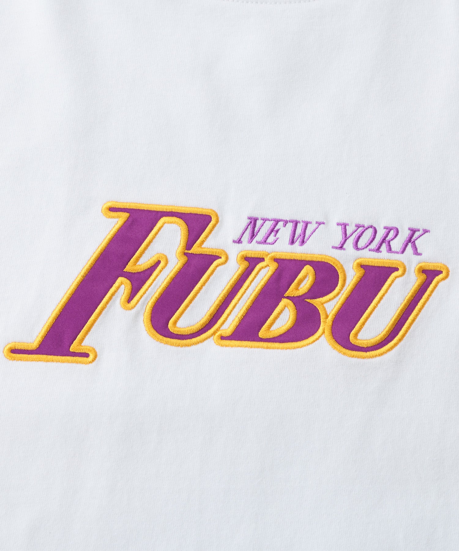 FUBU フブ パッチTシャツ。FUBUはアメリカの代表的なHIPHOP FASHION