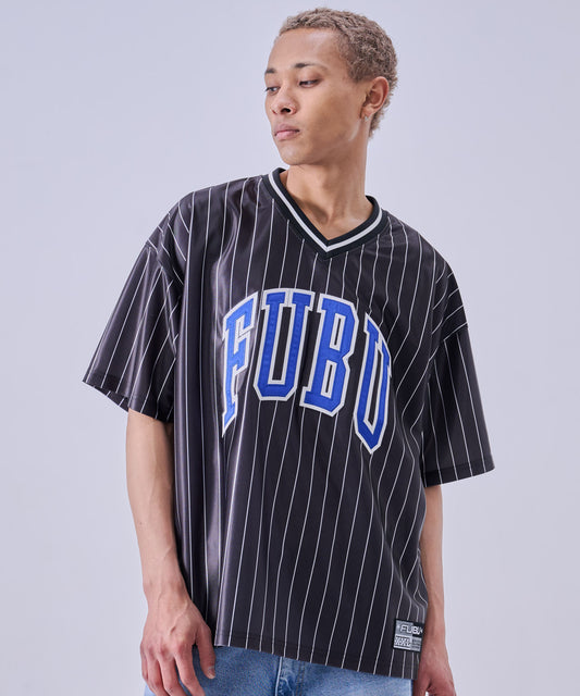 PATCH V NECK T-SHIRTS/パッチVネックTシャツ【FAM-61717】