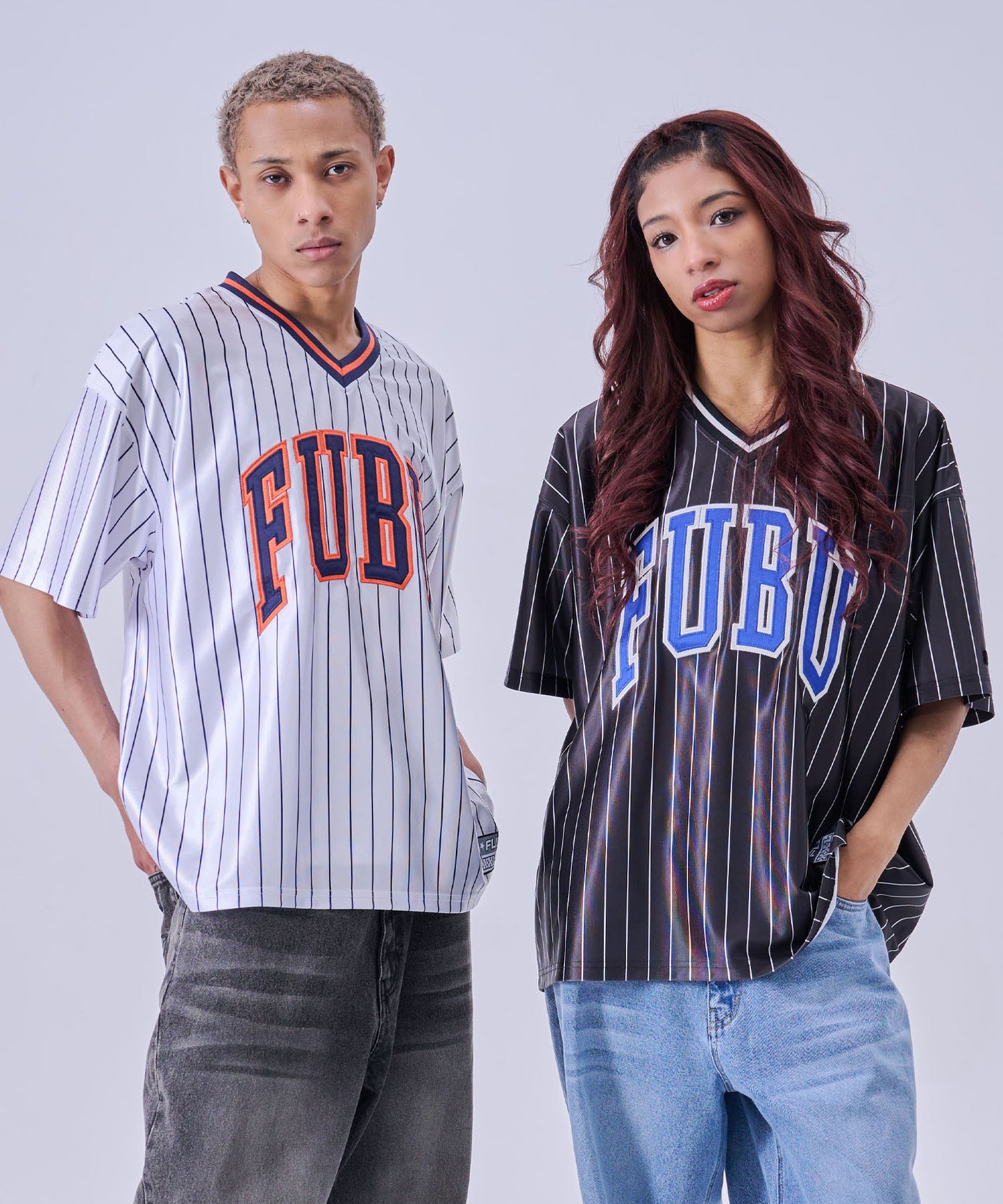 【NEW】PATCH V NECK T-SHIRTS/パッチVネックTシャツ【FAM-61717】