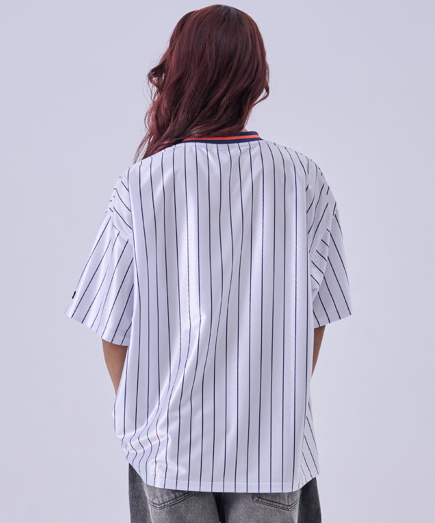 【NEW】PATCH V NECK T-SHIRTS/パッチVネックTシャツ【FAM-61717】