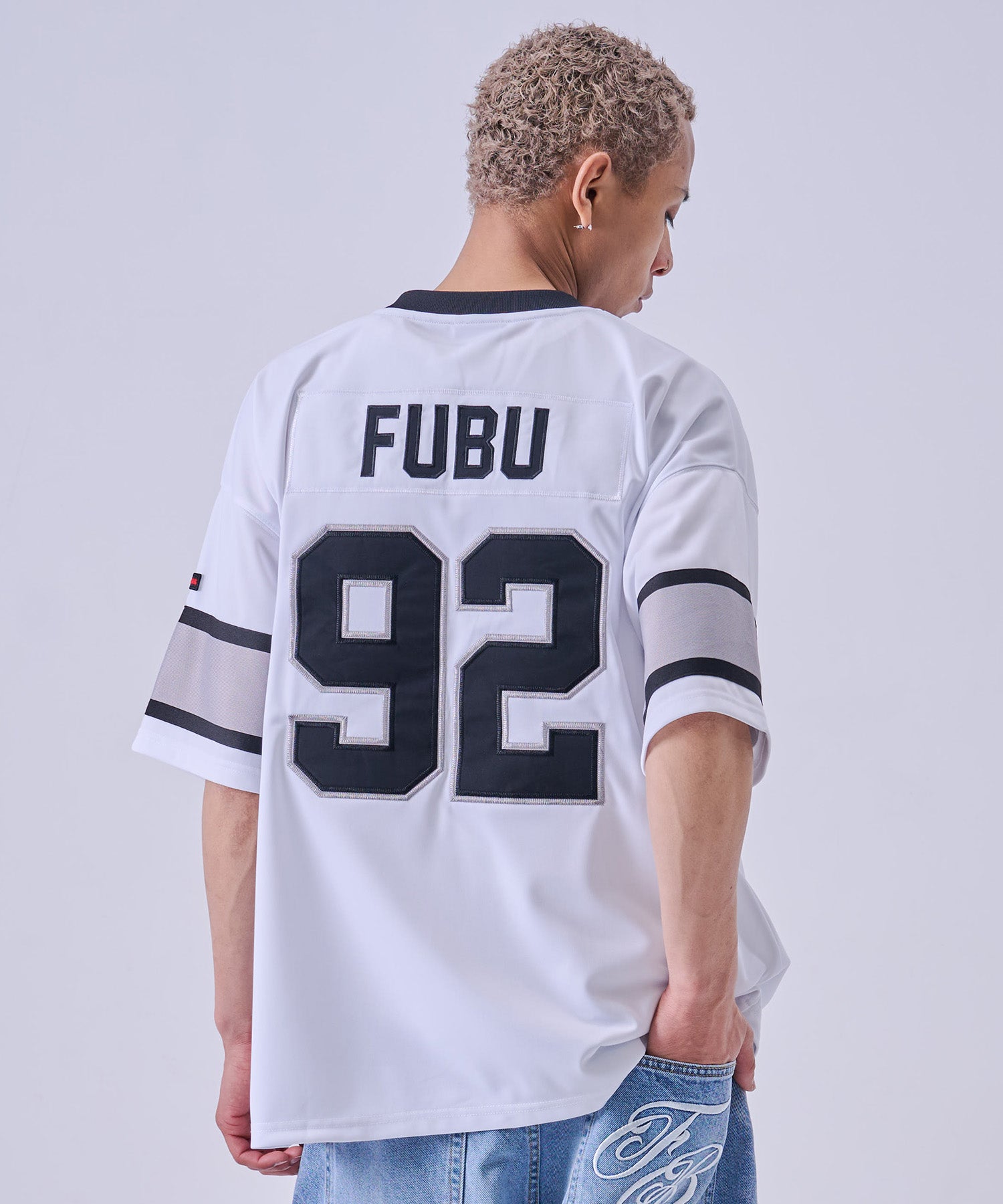 FUBU フブ ゲームTシャツ。FUBUはアメリカの代表的なHIPHOP FASHION