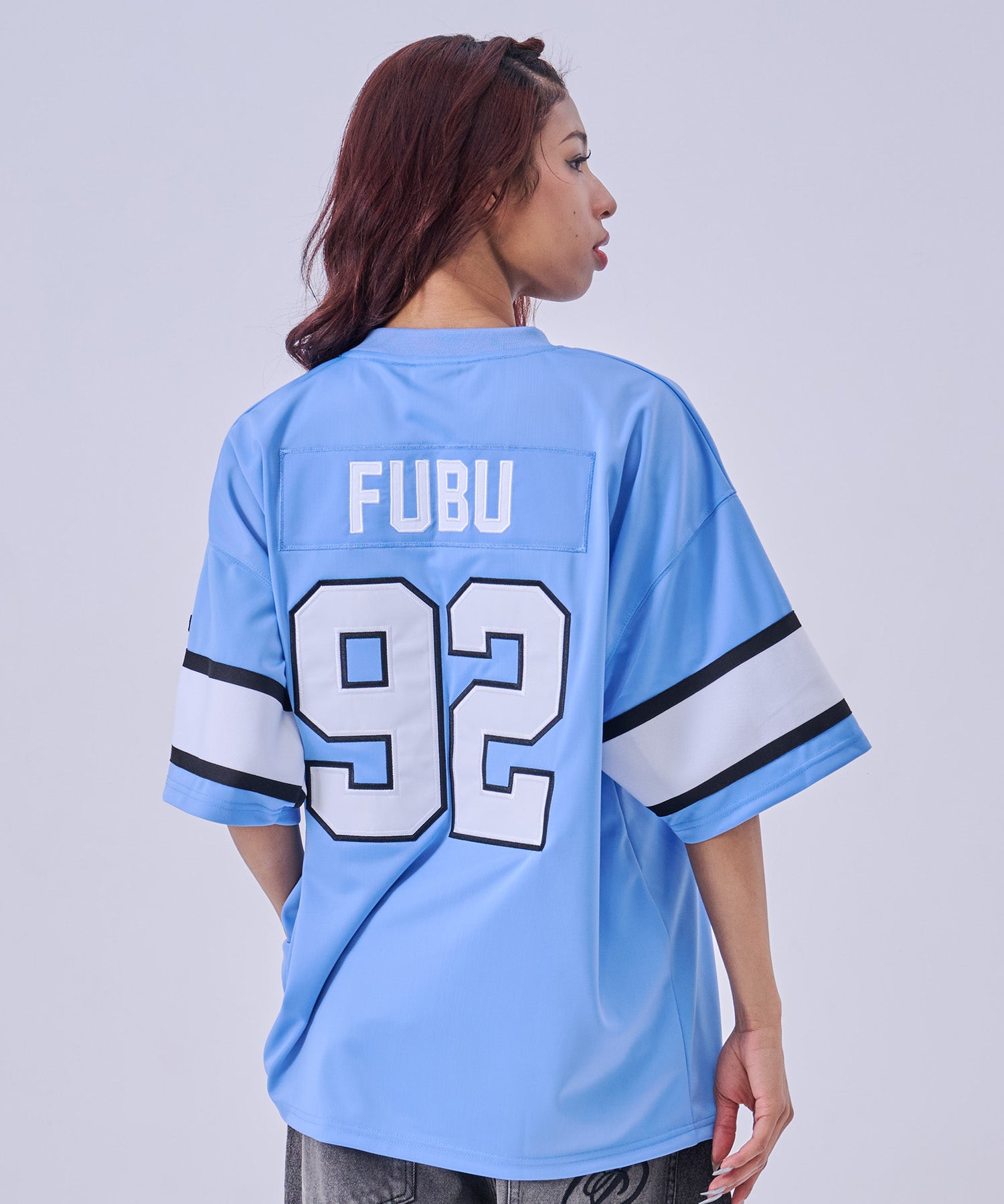FUBU フブ ゲームTシャツ。FUBUはアメリカの代表的なHIPHOP FASHION