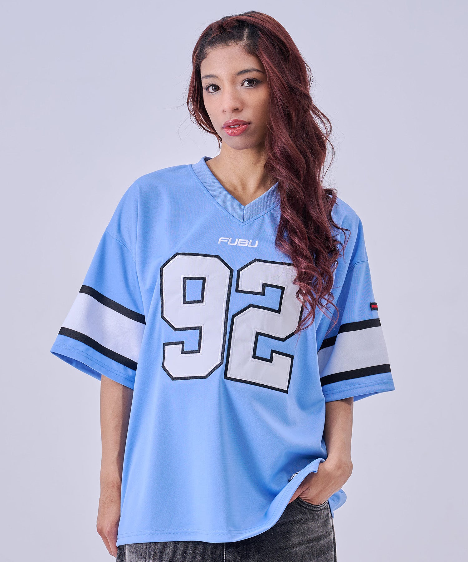 FUBU フブ ゲームTシャツ。FUBUはアメリカの代表的なHIPHOP FASHION