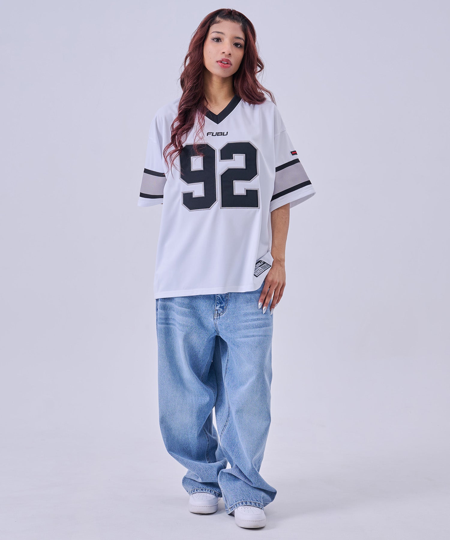 FUBU フブ ゲームTシャツ。FUBUはアメリカの代表的なHIPHOP FASHION