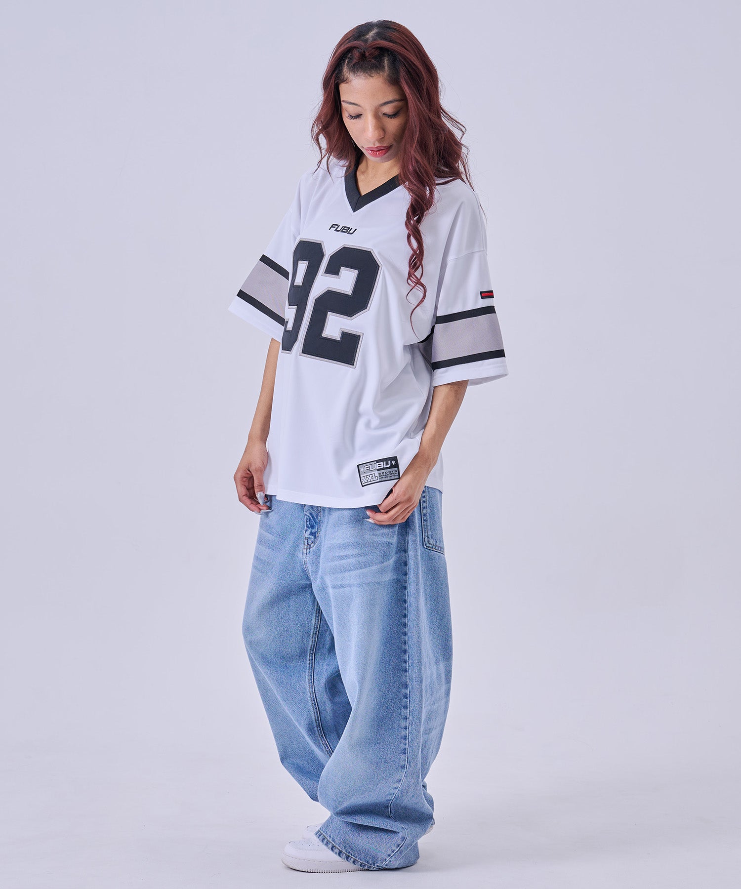 FUBU フブ ゲームTシャツ。FUBUはアメリカの代表的なHIPHOP FASHION