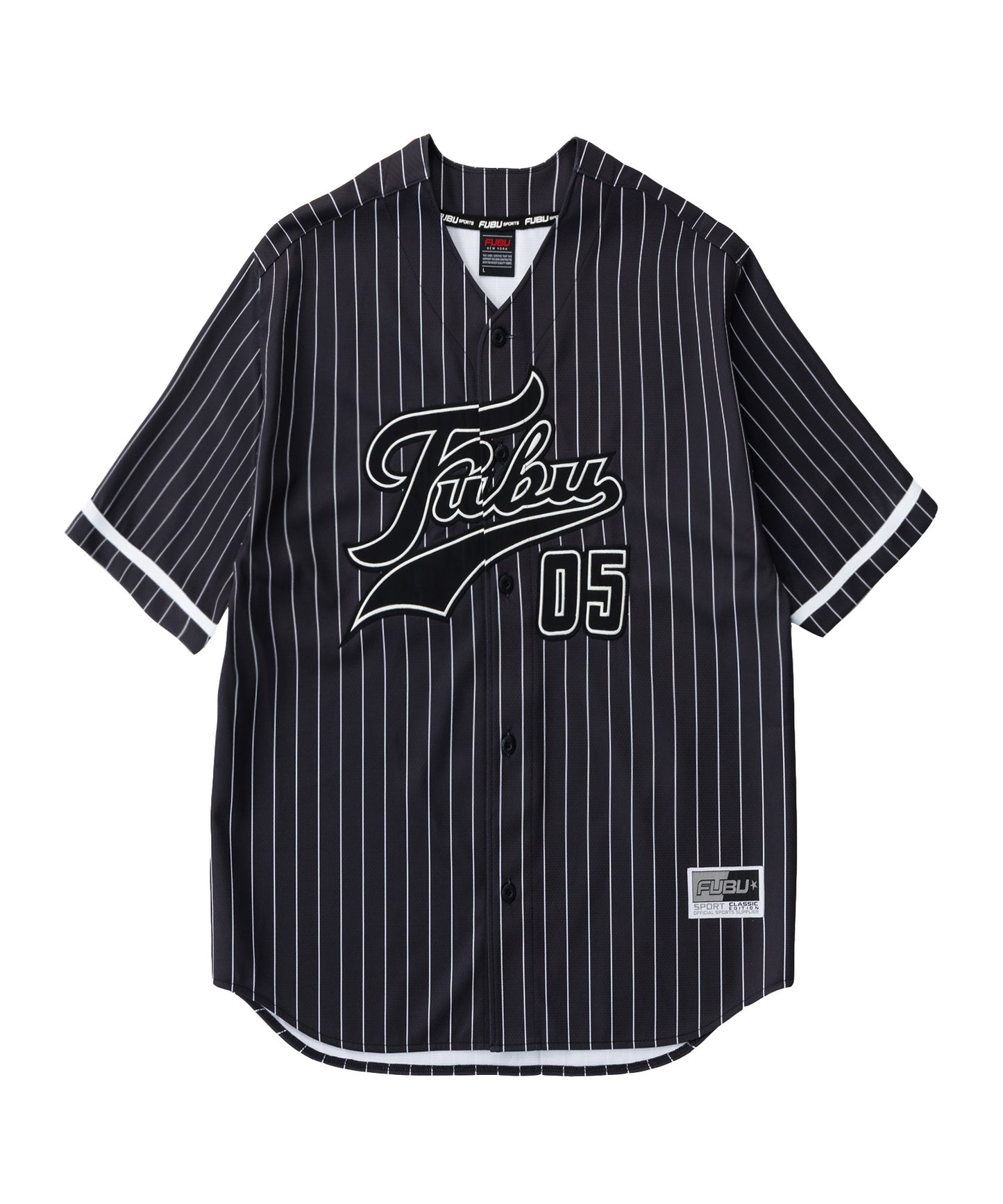 【NEW】 PATCH BASEBALL SHIRTS/パッチ付きベースボールシャツ【FAM-61720】