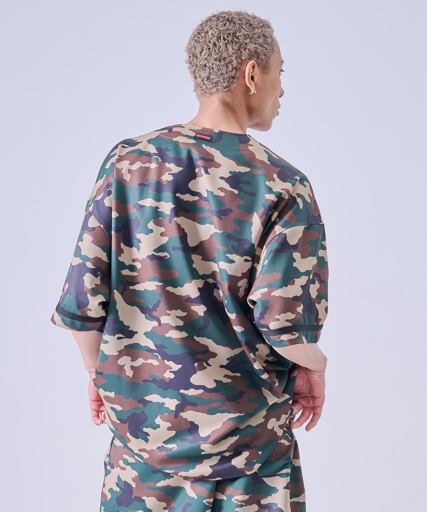 【NEW】 PATCH BASEBALL SHIRTS/パッチ付きベースボールシャツ【FAM-61720】