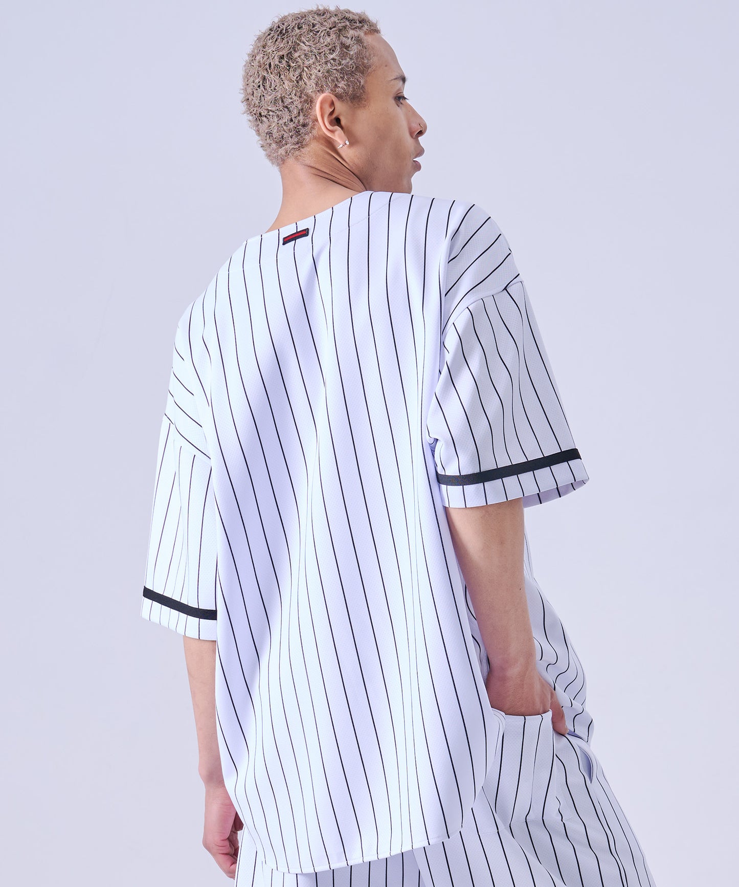 【NEW】 PATCH BASEBALL SHIRTS/パッチ付きベースボールシャツ【FAM-61720】