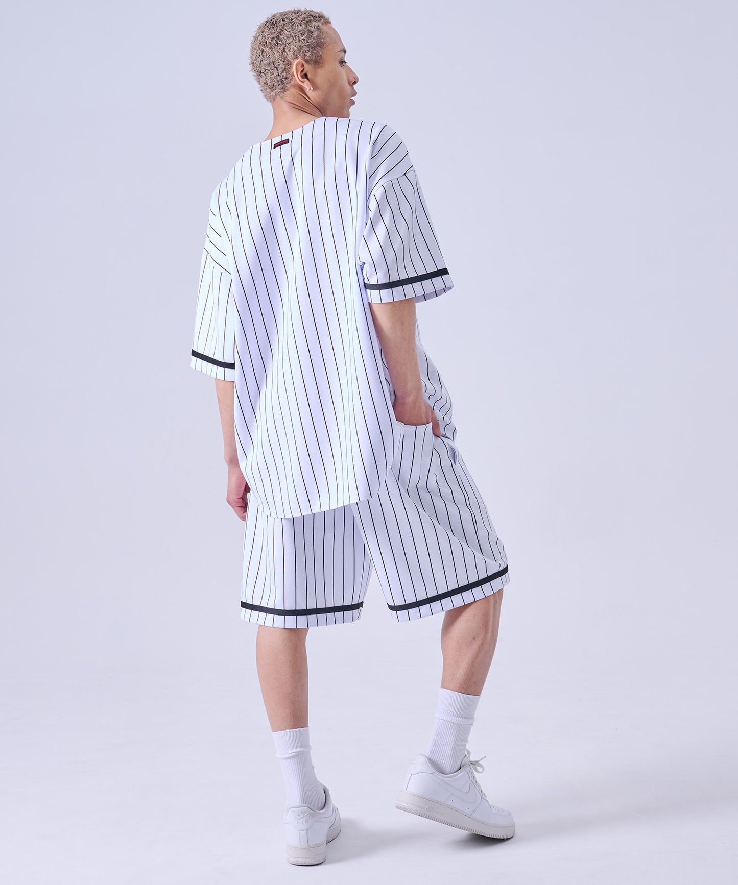 【NEW】 PATCH BASEBALL SHIRTS/パッチ付きベースボールシャツ【FAM-61720】