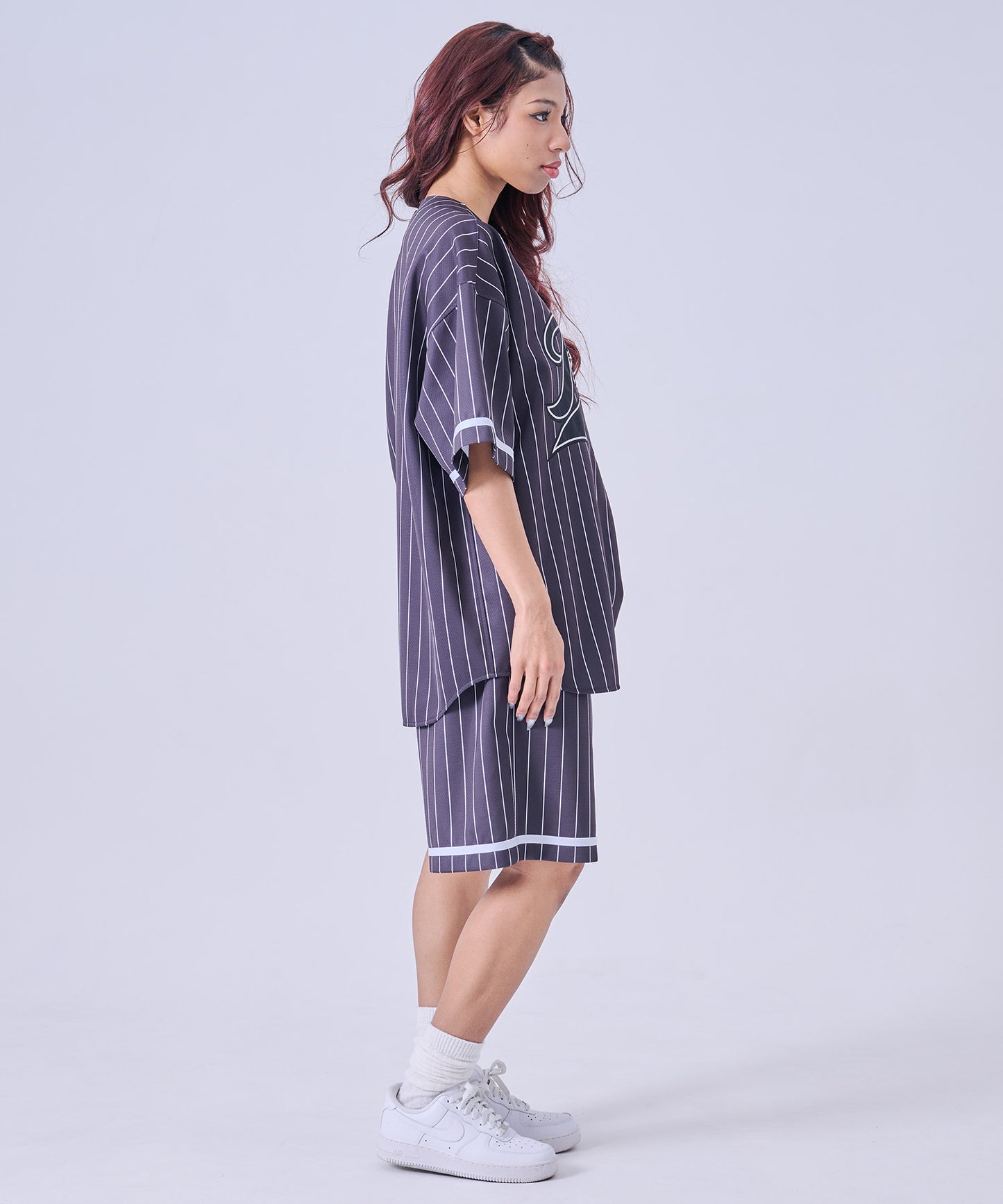 【NEW】 PATCH BASEBALL SHIRTS/パッチ付きベースボールシャツ【FAM-61720】