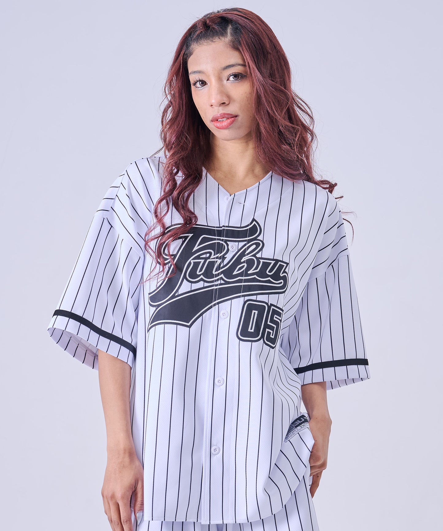 【NEW】 PATCH BASEBALL SHIRTS/パッチ付きベースボールシャツ【FAM-61720】