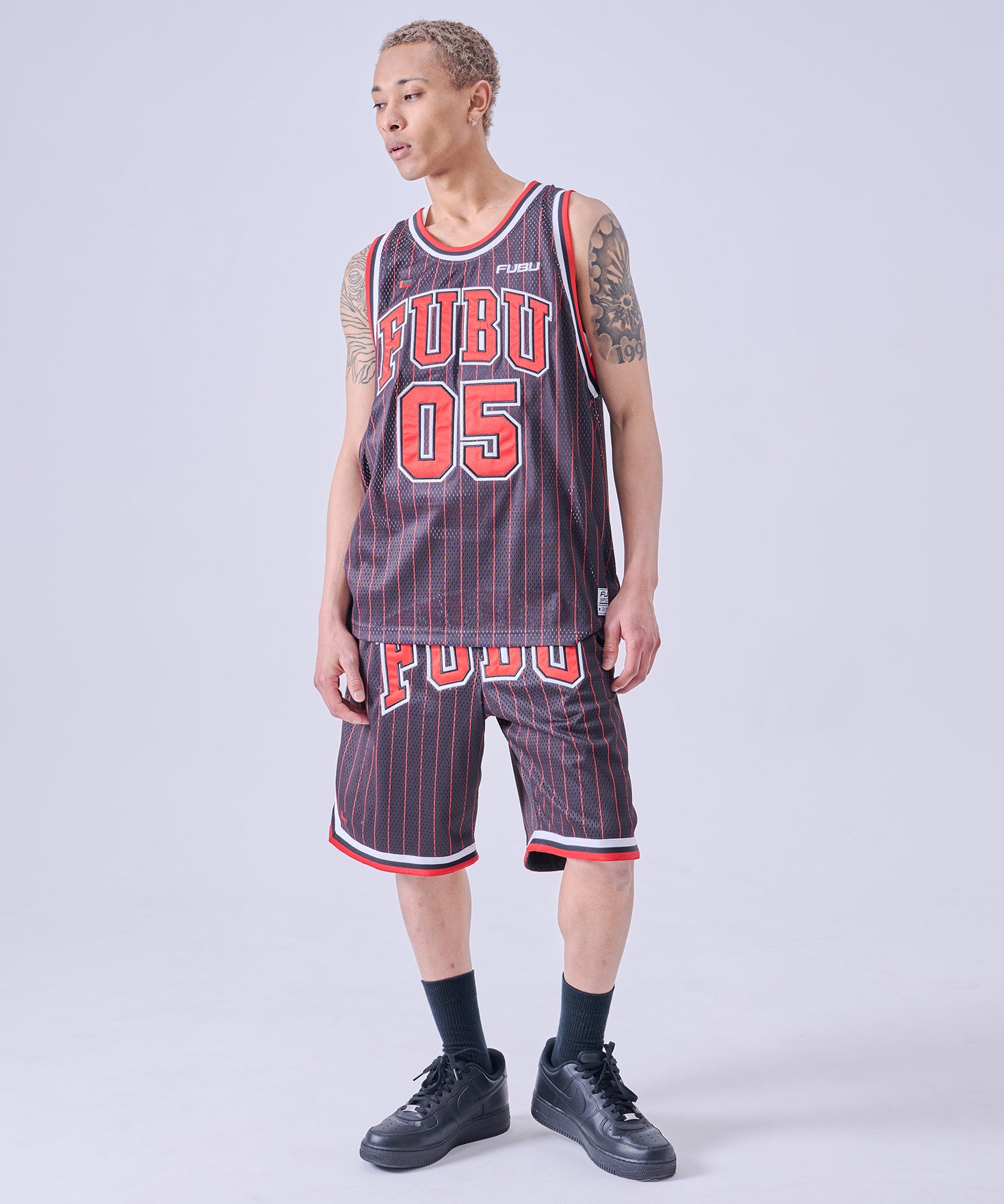 FUBU フブ バスケットボールタンクトップ。FUBUはアメリカの代表的な