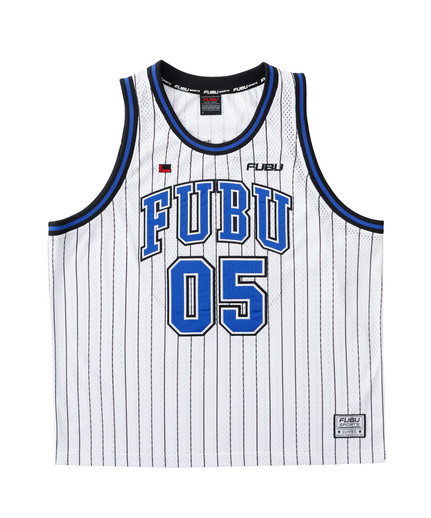 FUBU フブ バスケットボールタンクトップ。FUBUはアメリカの代表的な