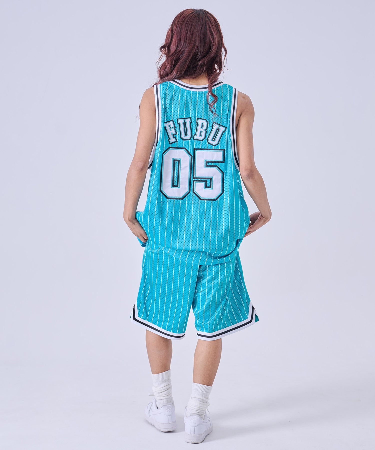 FUBU フブ バスケットボールタンクトップ。FUBUはアメリカの代表的な