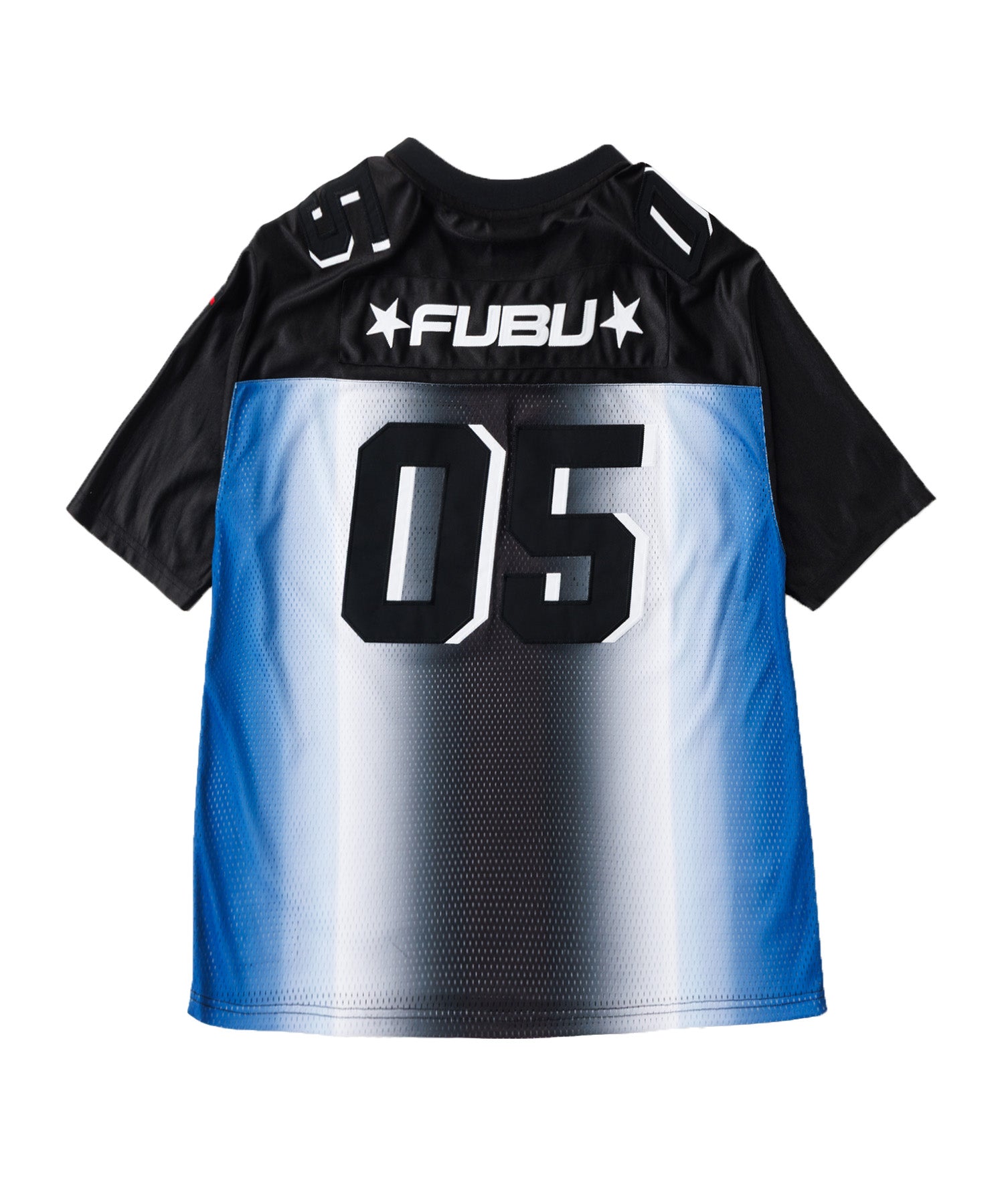 FUBU フブ OGグラデーションゲームシャツ。FUBUはアメリカの代表的な