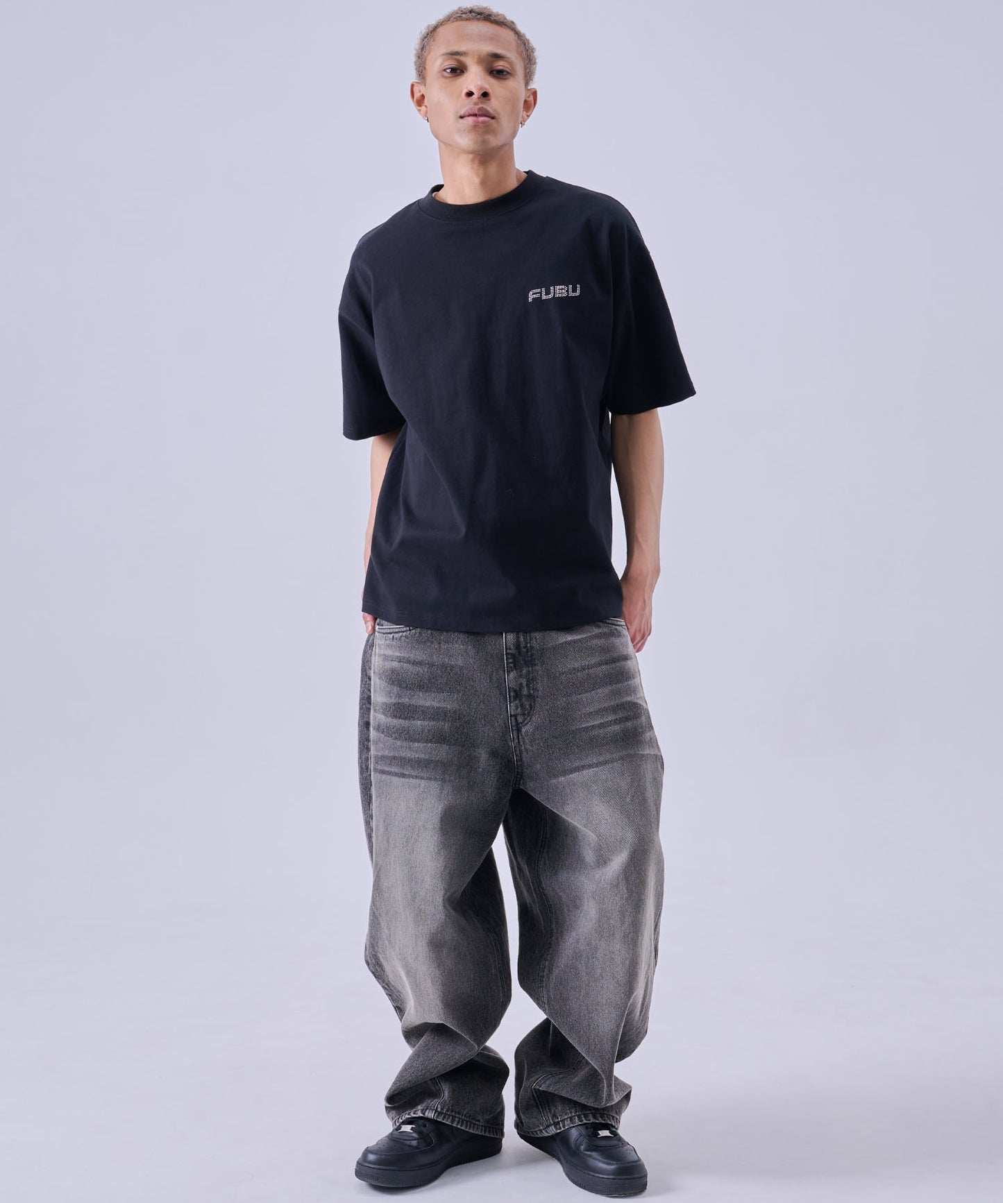 【NEW】RHINESTONE T-SHIRTS/ラインストーンTシャツ【FAM-61724】