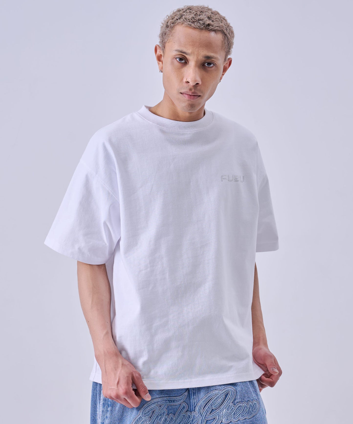 【NEW】RHINESTONE T-SHIRTS/ラインストーンTシャツ【FAM-61724】