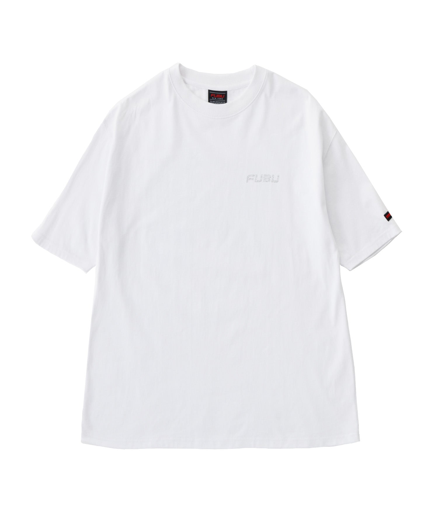 FUBU フブ ラインストーンTシャツ。FUBUはアメリカの代表的なHIPHOP