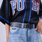 【NEW】STUDS GENUINE LEATHER BELT/スタッド付き本革ベルト【FAM-61908】