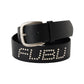 STUDS GENUINE LEATHER BELT/スタッド付き本革ベルト【FAM-61908】