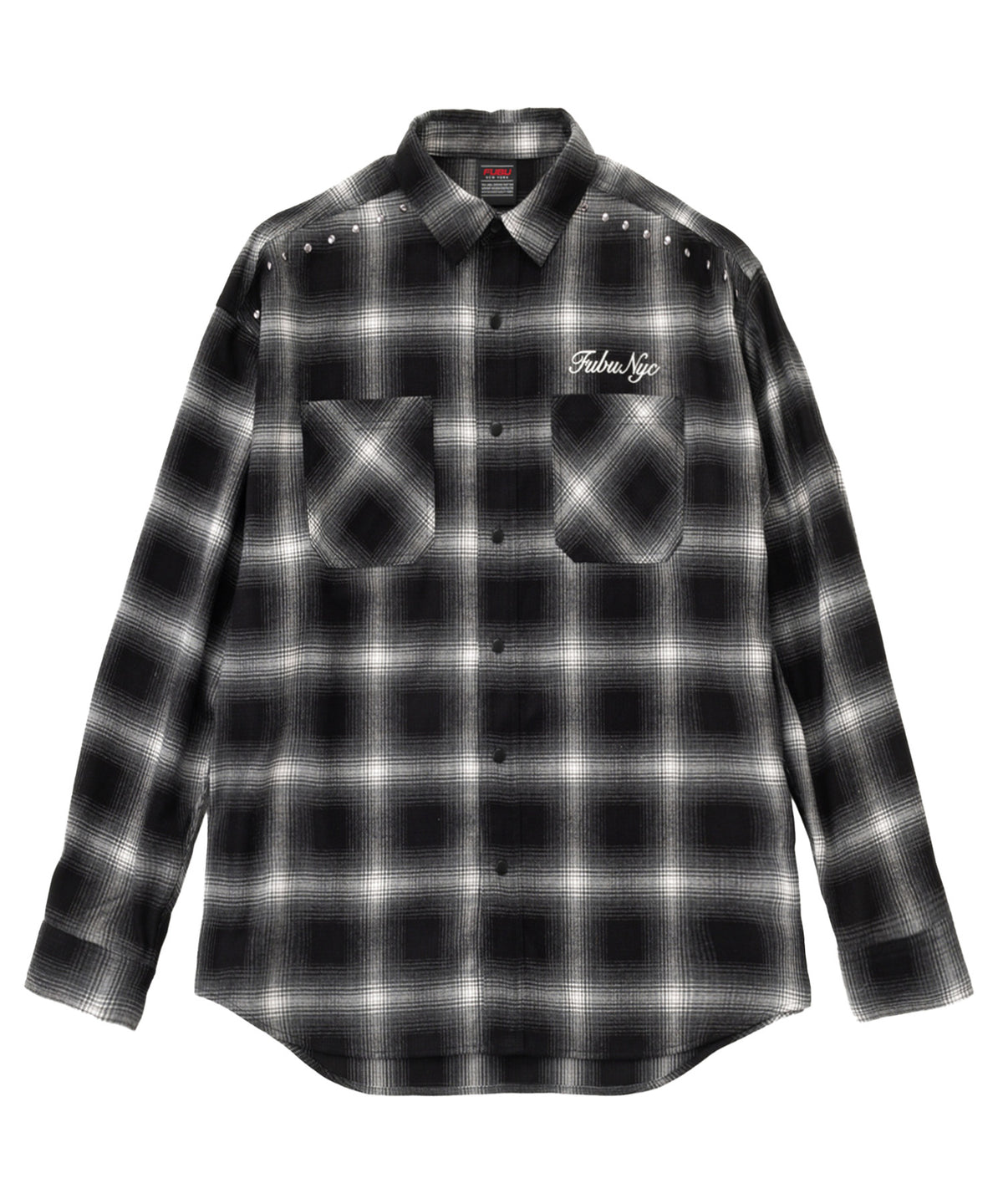 【NEW】STUDS CHECK SHIRTS/スタッズチェックシャツ【FAM-62100】