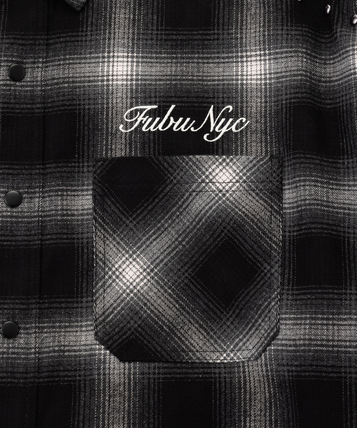 【NEW】STUDS CHECK SHIRTS/スタッズチェックシャツ【FAM-62100】