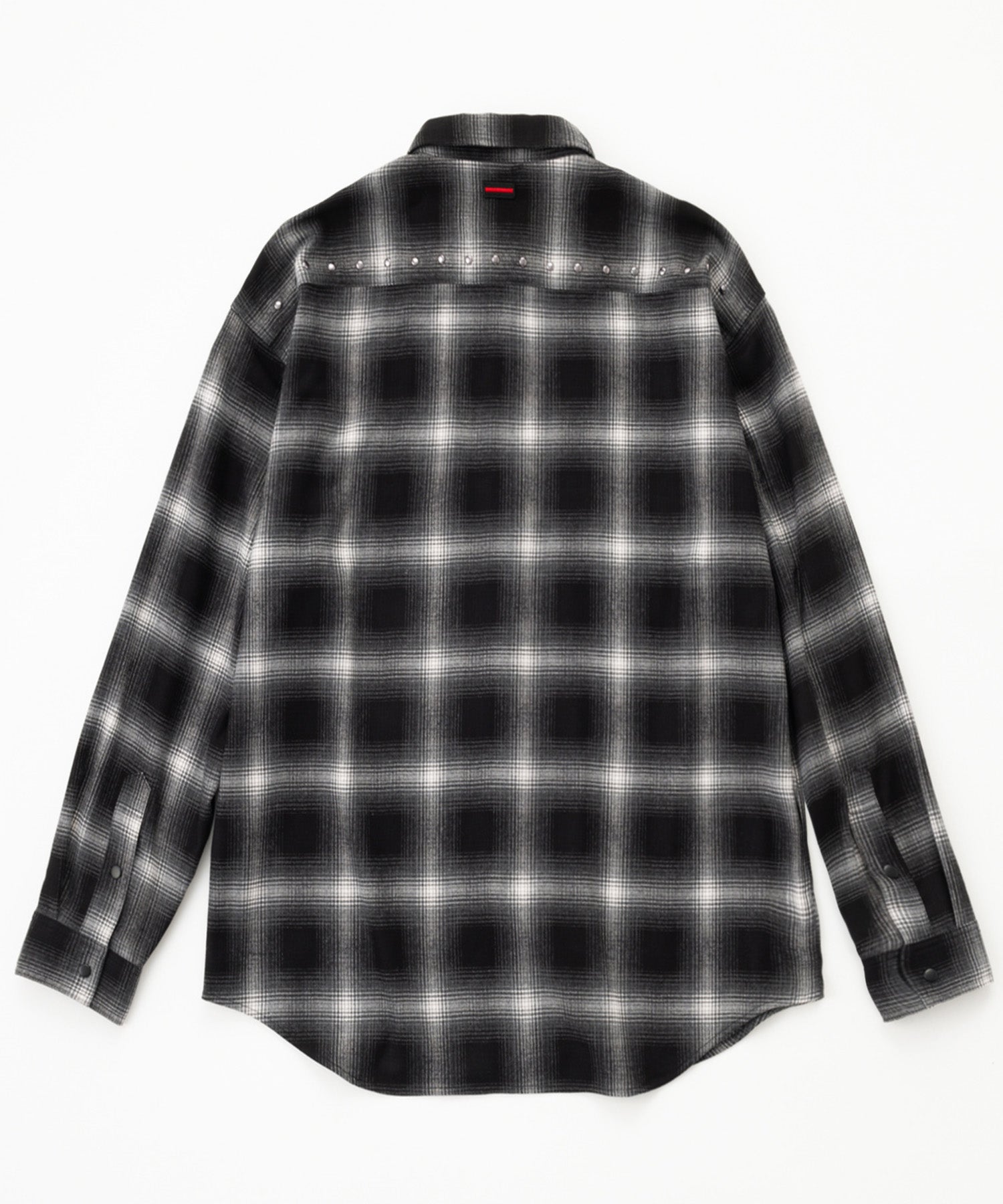 STUDS CHECK SHIRTS/スタッズチェックシャツ【FAM-62100】｜FUBU(フブ