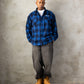 【NEW】STUDS CHECK SHIRTS/スタッズチェックシャツ【FAM-62100】