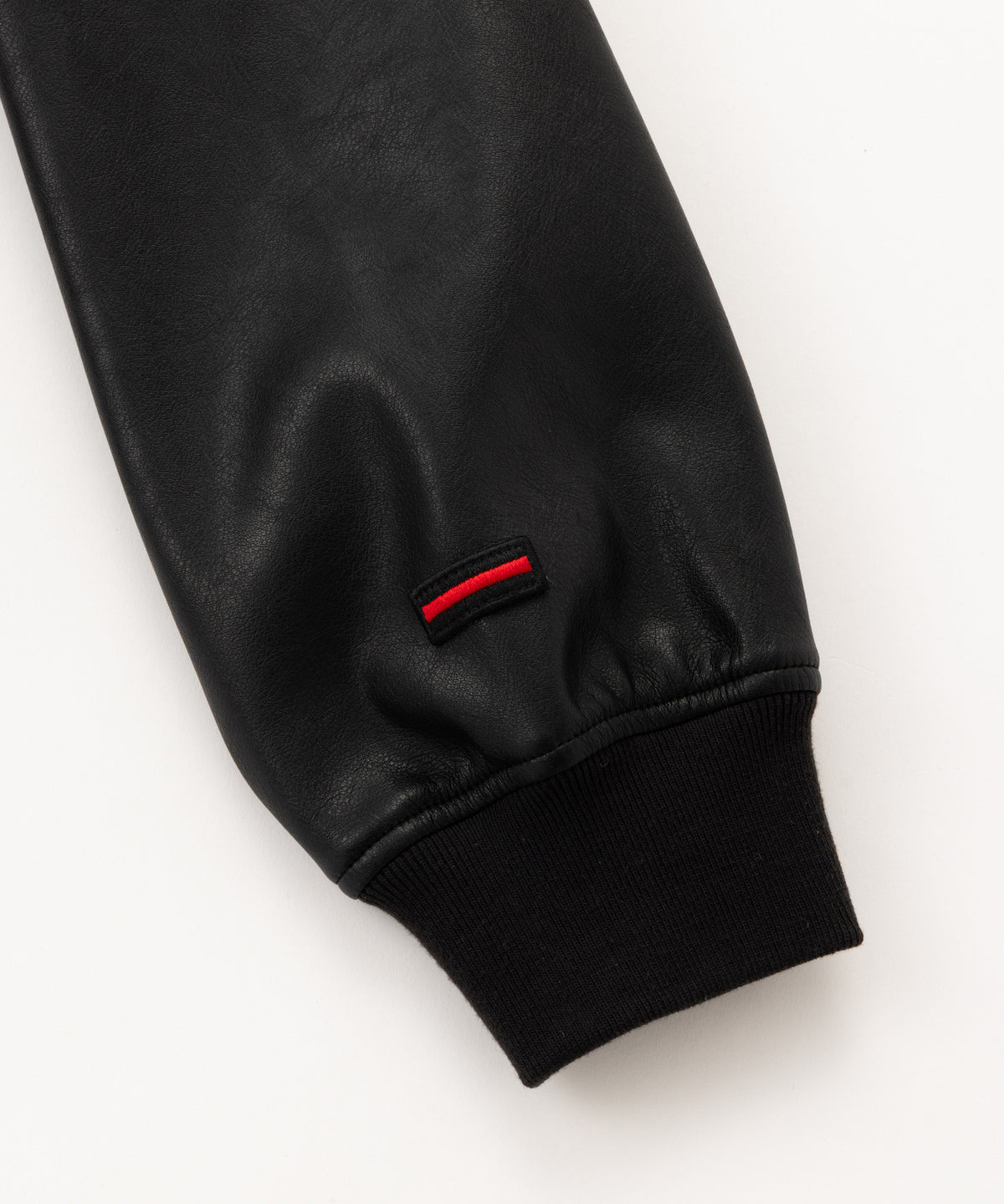 【NEW】FAUX LEATHER ZIP HOODIE/フェイクレザージップフーディー【FAM-62300】