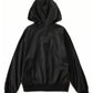 【NEW】FAUX LEATHER ZIP HOODIE/フェイクレザージップフーディー【FAM-62300】