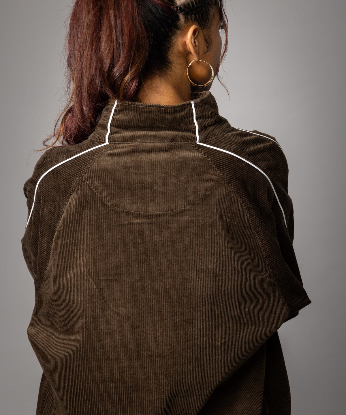 【NEW】CORDUROY TRACK JACKET/コーデュロイトラックジャケット【FAM-62302】