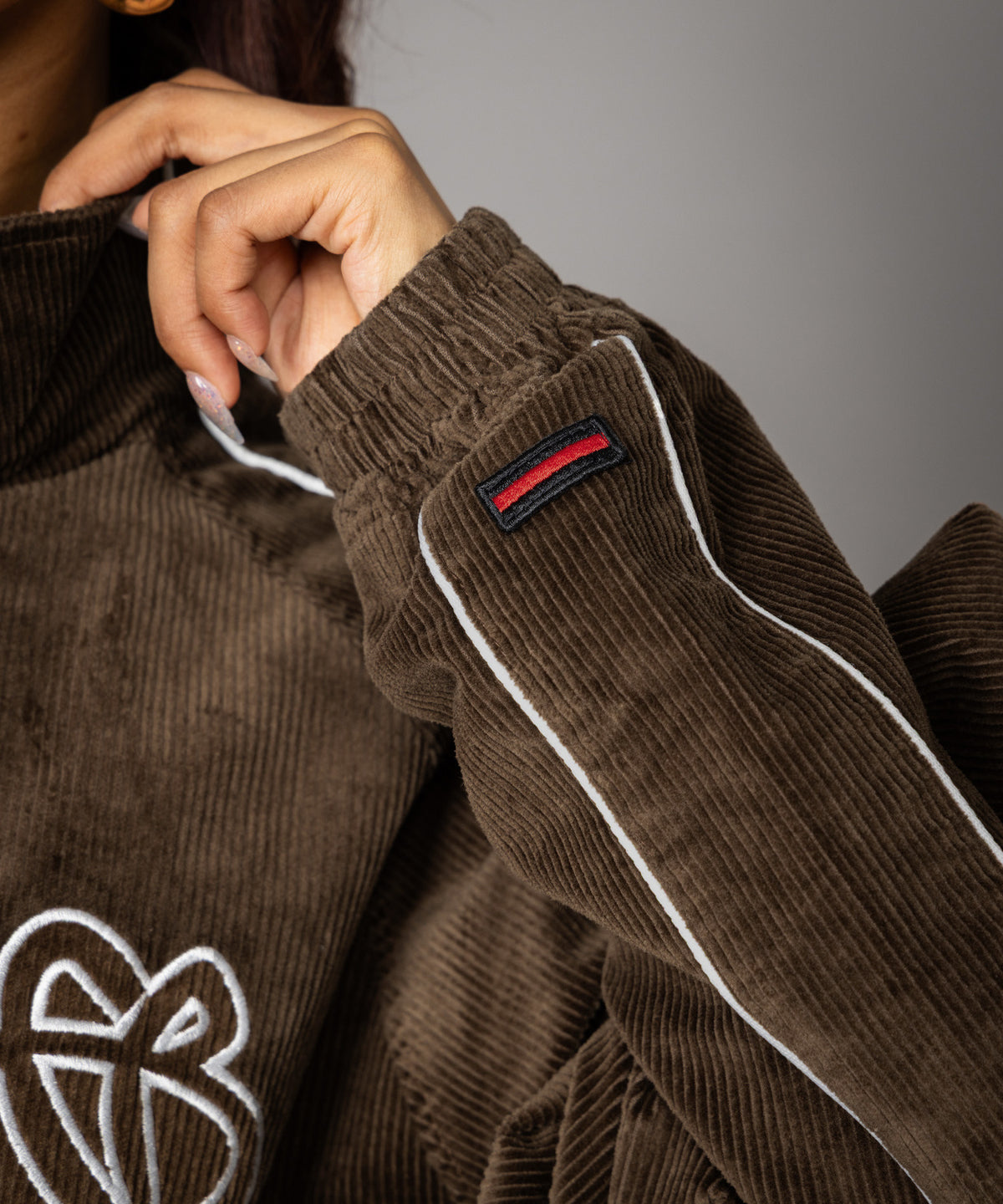 【NEW】CORDUROY TRACK JACKET/コーデュロイトラックジャケット【FAM-62302】