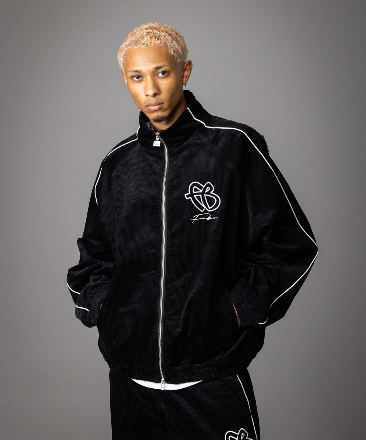 【NEW】CORDUROY TRACK JACKET/コーデュロイトラックジャケット【FAM-62302】