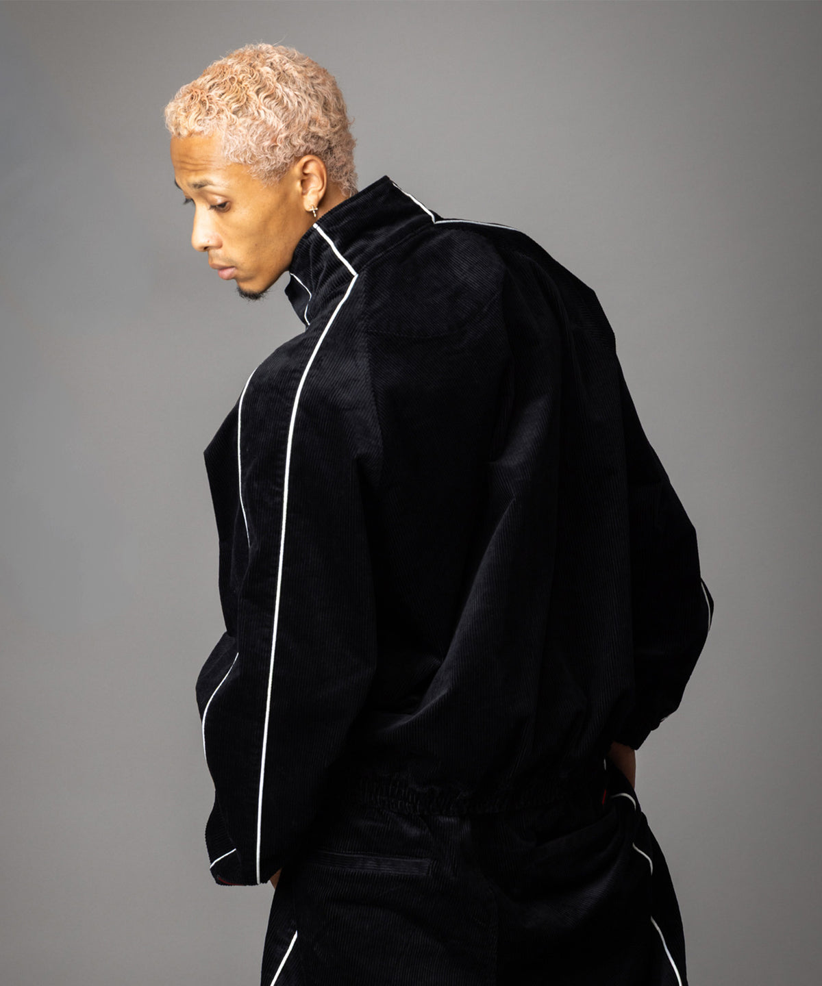 【NEW】CORDUROY TRACK JACKET/コーデュロイトラックジャケット【FAM-62302】