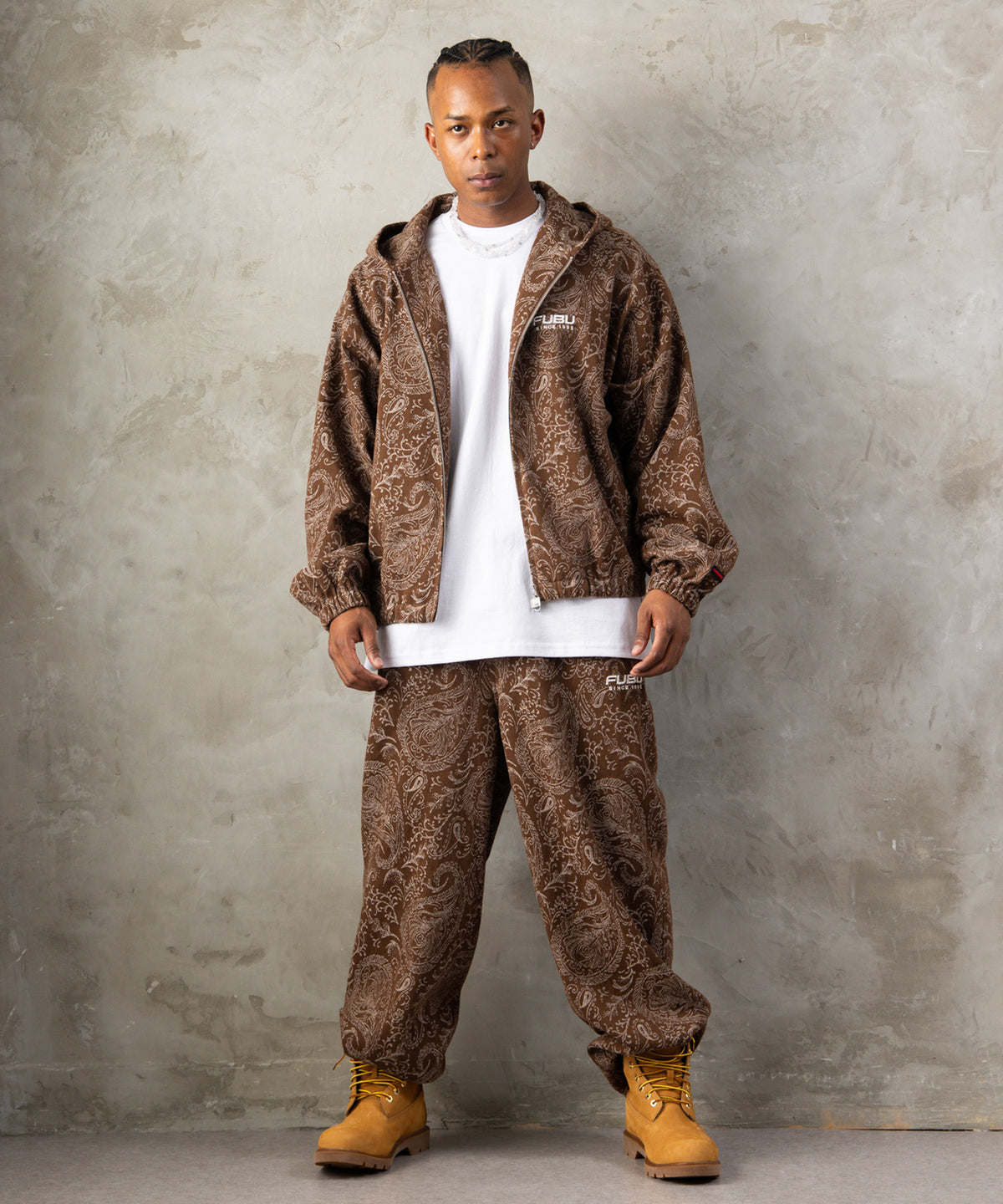 EXCLUSIVE【NEW】PAISLEY ZIP HOODIE/ペイズリージップフーディー【FAM-62303】