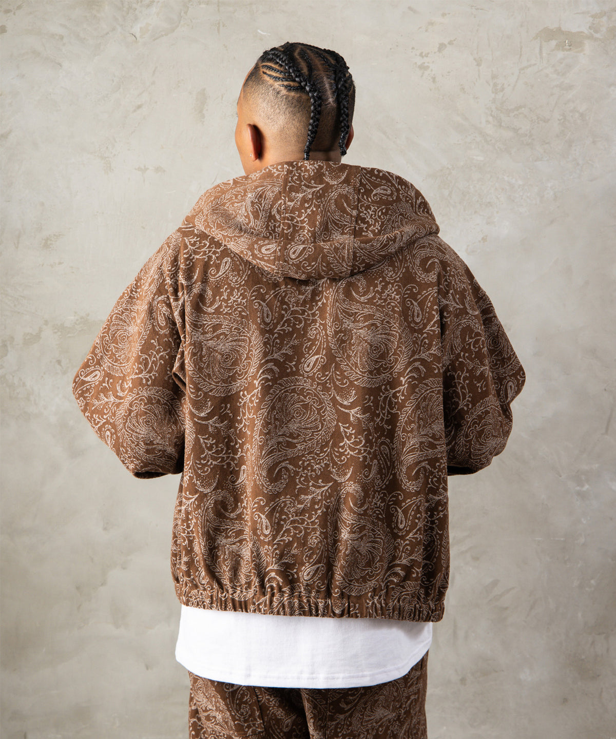 EXCLUSIVE【NEW】PAISLEY ZIP HOODIE/ペイズリージップフーディー【FAM-62303】