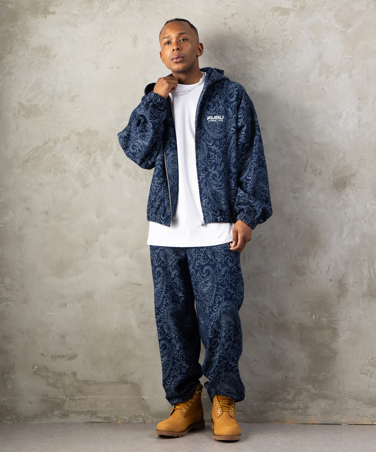 EXCLUSIVE【NEW】PAISLEY ZIP HOODIE/ペイズリージップフーディー【FAM-62303】