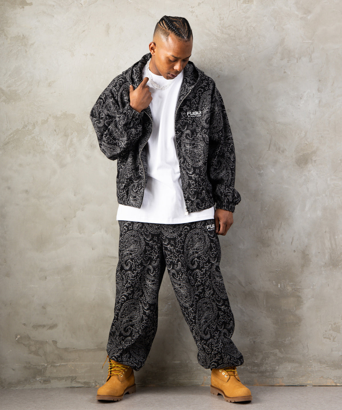 EXCLUSIVE【NEW】PAISLEY ZIP HOODIE/ペイズリージップフーディー【FAM-62303】