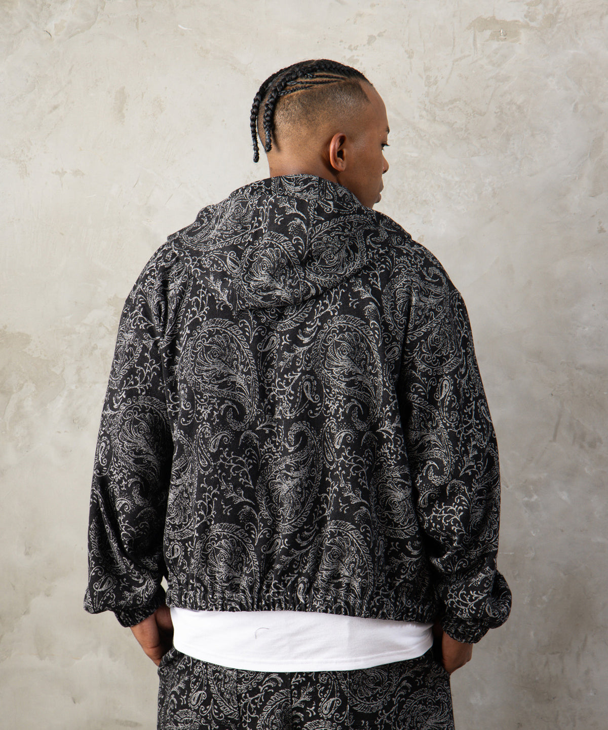 EXCLUSIVE【NEW】PAISLEY ZIP HOODIE/ペイズリージップフーディー【FAM-62303】