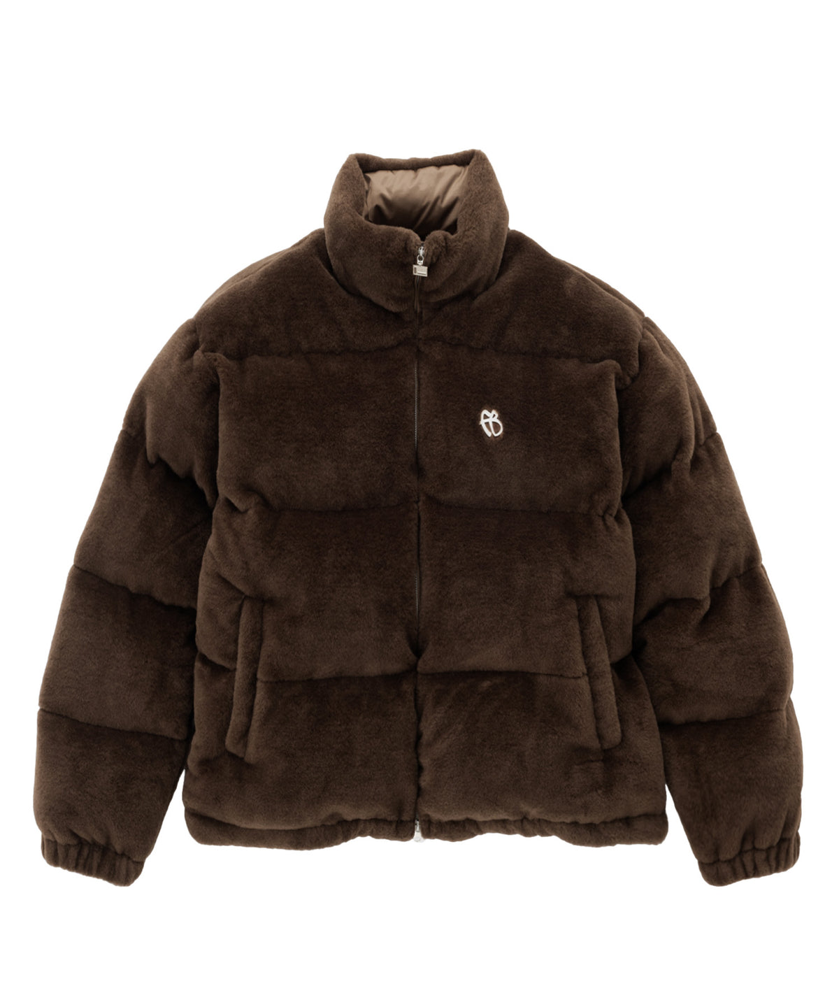 【NEW】FAUX FUR PUFFER JACKET/フェイクファーパファージャケット【FAM-62305】