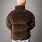 【NEW】FAUX FUR PUFFER JACKET/フェイクファーパファージャケット【FAM-62305】