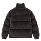 【NEW】FAUX FUR PUFFER JACKET/フェイクファーパファージャケット【FAM-62305】