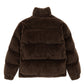 【NEW】FAUX FUR PUFFER JACKET/フェイクファーパファージャケット【FAM-62305】