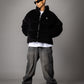 【NEW】FAUX FUR PUFFER JACKET/フェイクファーパファージャケット【FAM-62305】