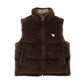 【NEW】FAUX FUR PUFFER VEST/フェイクファーパファーベスト【FAM-62306】
