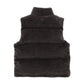 【NEW】FAUX FUR PUFFER VEST/フェイクファーパファーベスト【FAM-62306】
