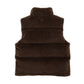 【NEW】FAUX FUR PUFFER VEST/フェイクファーパファーベスト【FAM-62306】