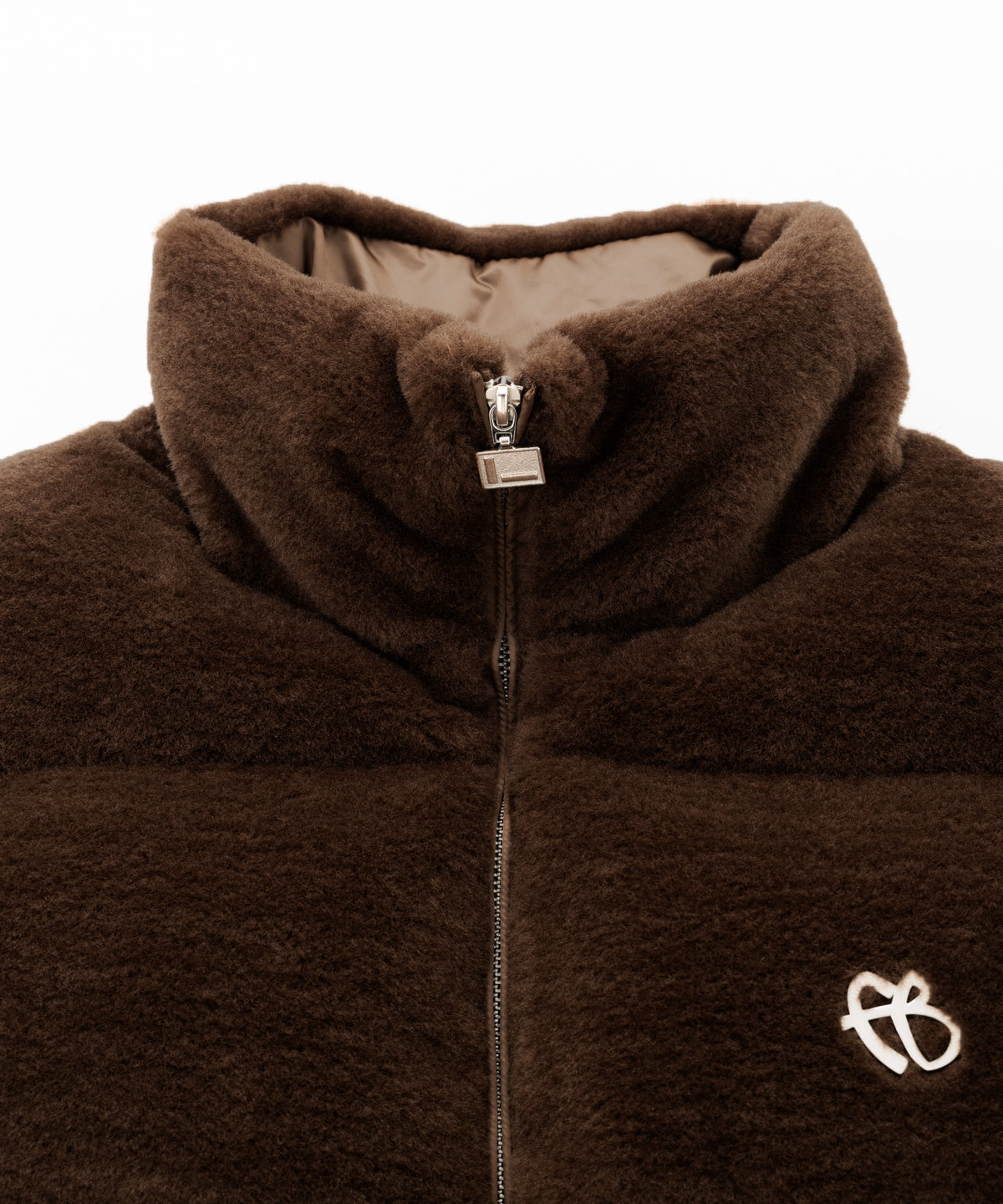 【NEW】FAUX FUR PUFFER VEST/フェイクファーパファーベスト【FAM-62306】