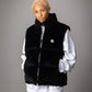 【NEW】FAUX FUR PUFFER VEST/フェイクファーパファーベスト【FAM-62306】
